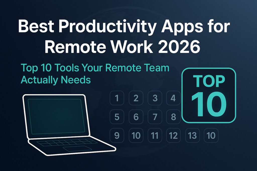 Best Productivity Apps Remote Work 2026: Top 10 Tools
