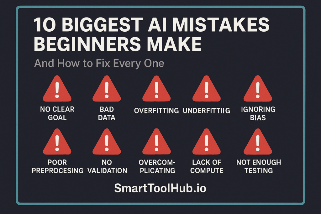 The Biggest Mistakes Beginners Make With AI Tools