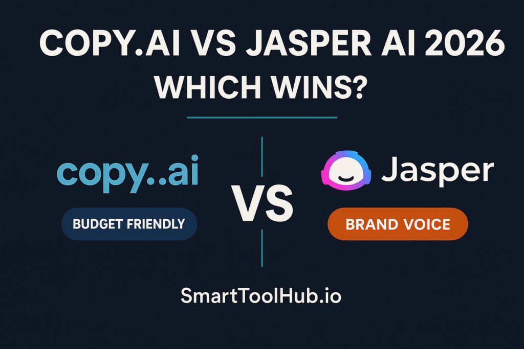 Copy.ai vs Jasper AI 2026